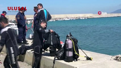 Denizde kaybolan doktoru arama çalışmaları sürüyor