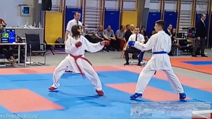 Enis Mehić kadet KUMITE - Mawashi kup Sarajevo 9.11.2019
