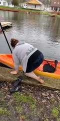 Climbing Into Kayak Calamity