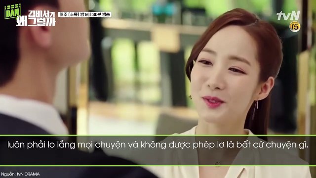 Nhìn thư ký Kim chăm sếp Lee còn hơn vợ chăm chồng mới biết vì sao Lee lại cuống cuồng khi Kim đòi nghỉ Làm thư ký cho phó chủ tịch Lee Young Joon vừa phải có ngoạ