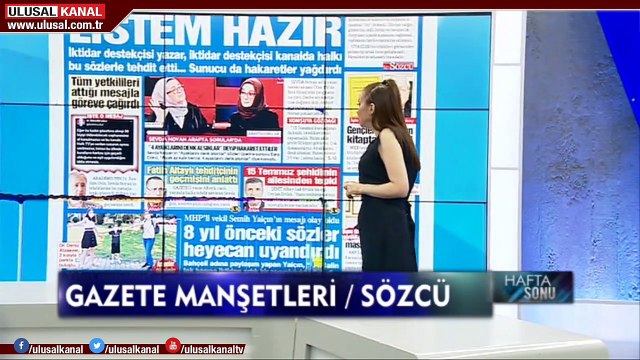 Hafta Sonu - 10 Mayıs 2020 - Sinem Fıstıkoğlu - Adnan Türkkan - Mahmut Övür - Stjepan Tomas - Figen Civan - Ulusal Kanal