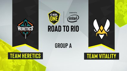 CSGO - Team Vitality vs. Team Heretics [Dust2] Map 2 - ESL One Road to Rio - Group A - EU