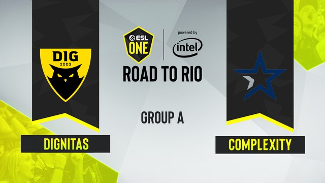 CSGO - Dignitas vs. Complexity Gaming [Train] Map 1 - ESL One Road to Rio - Group A - EU