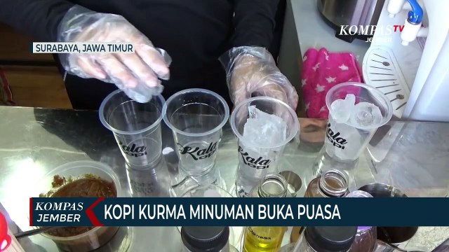 Kopi Kurma Susu Minuman Buka Puasa