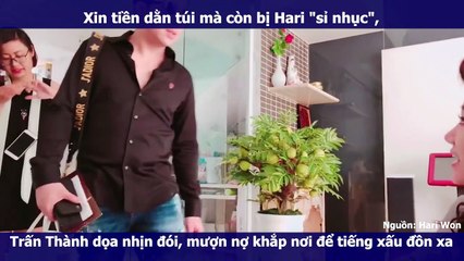 Xin tiền dằn túi, Trấn Thành bị Hari Won chọc quê
