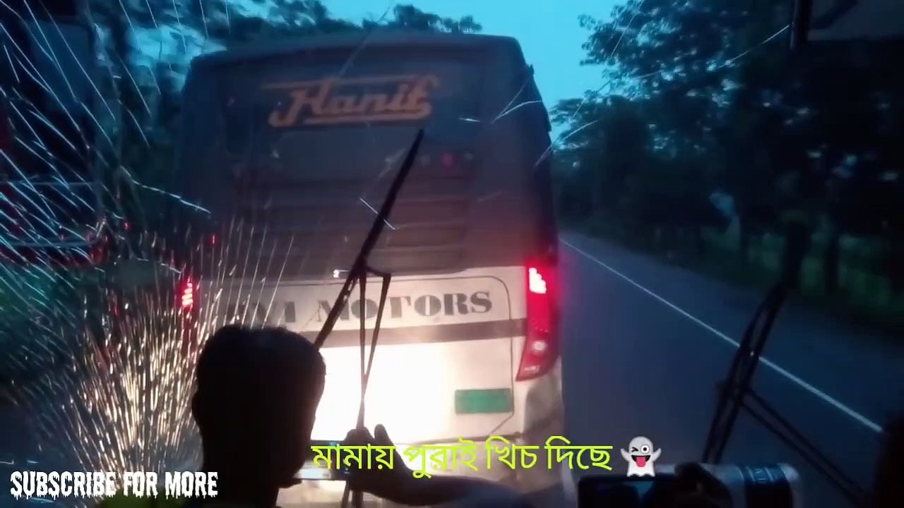 এটা হবে আপনার দেখা সেরা ওভারটেক !! Thrilling Bus Driving Hanif --Ak Travels vs Nabil & 3 Hanif