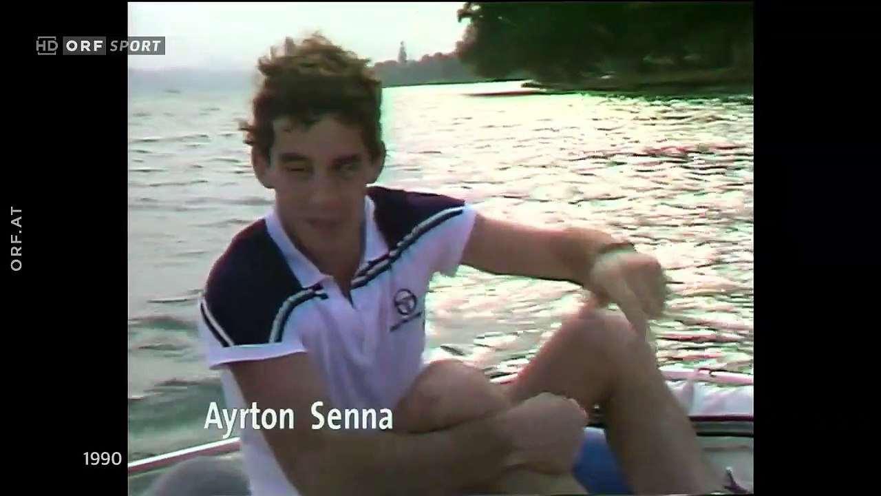 F1 1990 Saisonvorbereitung Gerhard Berger