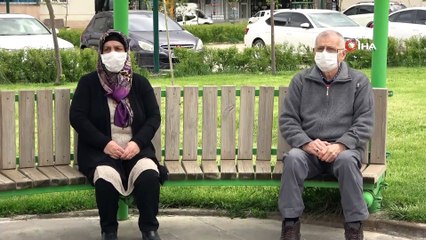 Yaşlılar parklarda soluklandı