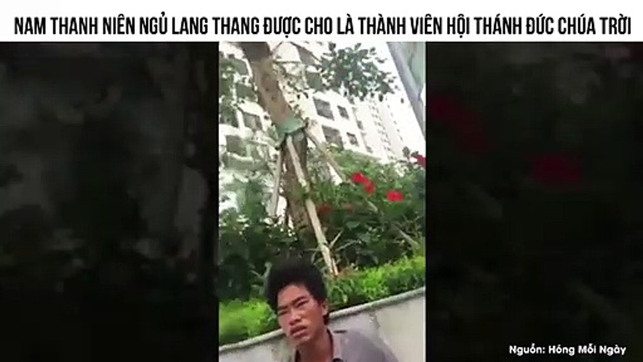 Thanh niên cuồng hội thánh đức chúa trời bị phát hiện trắng tay, ngủ lang thang khiến CĐM chua xót