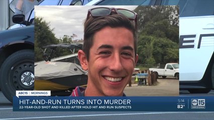 Young man fatally shot after holding hit and run suspects