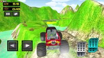 Offroad Monster Truck Stunt Driving Simulator - 4x4 Big 3D Truck Wheels Game - Android GamePlay