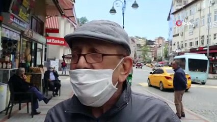 Rizeli 65 yaş ve üstü yaşlılar sokağa çıkmanın sevincini böyle anlattı