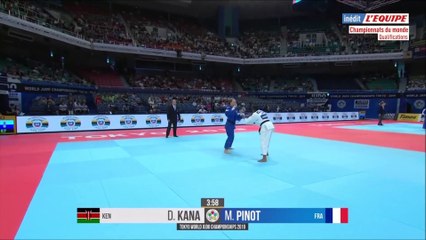 Parcours de Margot Pinot (-70kg) - ChM judo 2019