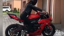 XOBIKER - TlKT0K - Riding in heels Comment belowfyp fypage girlbiker stayhomestaystrong