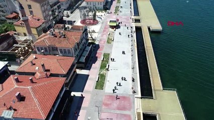 Bursa'da 65 yaş üstü, sahil ve parklara akın etti