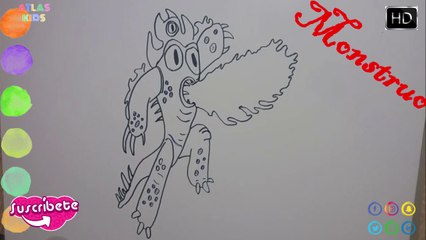 Cómo Dibujar a un Monstruo  2020    How to Draw a Monster