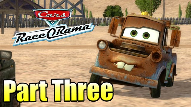 Cars Race-O-Rama Gameplay Part 3 - Tow Mater Adventure (Xbox 360)