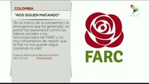 Asesinan a excombatiente de la FARC en Antioquia, Colombia