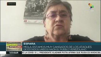 Maite Mola: Estamos cansados de los ataques de EEUU hacia Venezuela