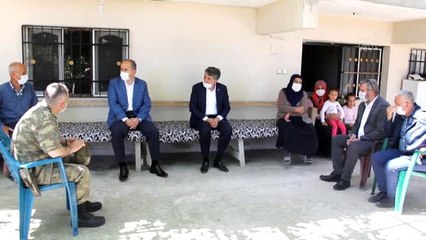 Şehit anneleri ve "asırlık çınarlar"a Anneler Günü ziyareti - HATAY