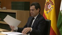 Moreno, en videoconferencia con Moncloa y demás líderes autonómicos