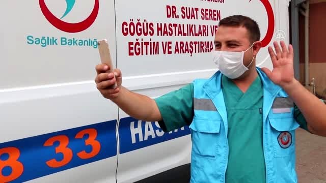 Sağlık çalışanlarının Anneler Günü videosu ilgi gördü - İZMİR