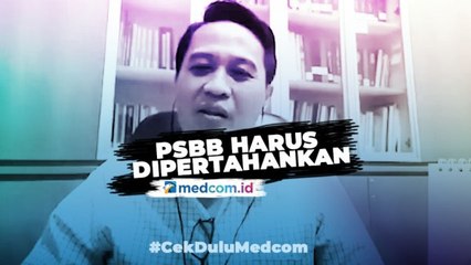 Ketua IDI: PSBB Harus Dipertahankan