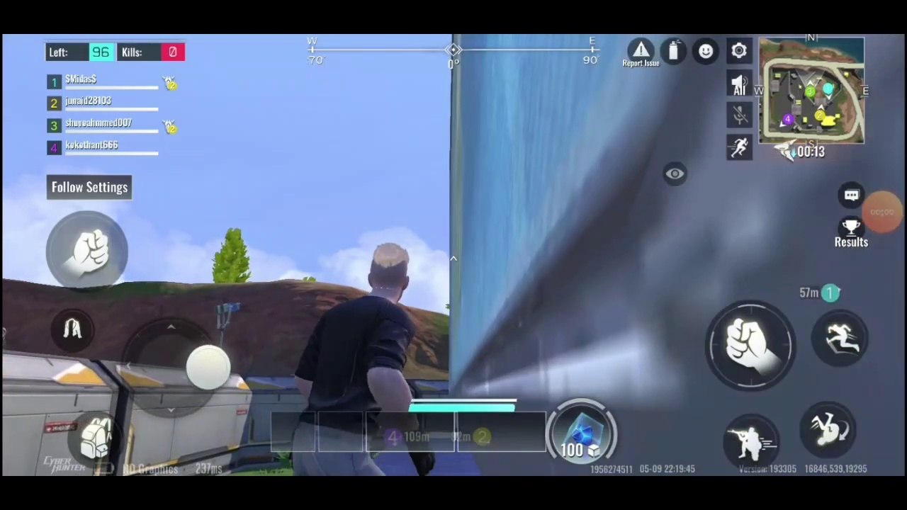 Cyber hunter gameplay Android mobile full HD