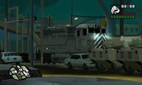 10 TANKS Vs TRAIN IN GTA SAN ANDREAS