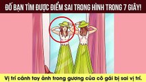 Thử thách tim ra điểm sai trong hình chỉ trong 7 giây, chỉ có thiên tài mới giải được