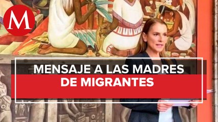 Beatriz Gutiérrez felicita a madres migrantes en EU