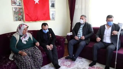 Çubuk'ta şehit annelerine ziyaret