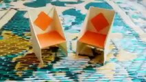 How to Make an Origami Chair Step by Step - Easy tutorial - DIY Paper Chair - Creative Ideas...