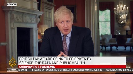 UK's Johnson delivers new guidance in COVID-19 speech
