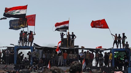 مظاهرات في بغداد تطالب بالإصلاحات وترفض حكومة الكاظمي
