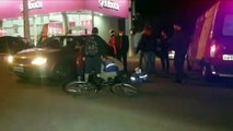 Ciclista fica ferida em acidente no Bairro Coqueiral