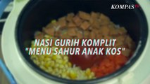 Nasi Gurih, Menu Sahur Anak Kos Cuma Pakai Rice Cooker!