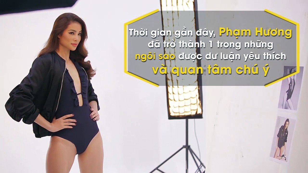 Hoa hậu Phạm Hương khiến người xem “chảy máu mũi” khi khoe trọn thân hình nóng bỏng với bikini đẹp mắt