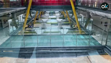 Los comercios de Barajas, completamente cerrados