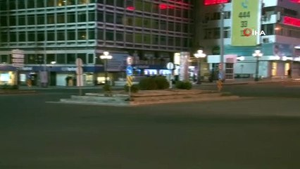 Başkent'te sokağa çıkma kısıtlaması sona erdi