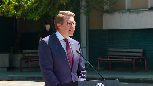 Пред болницата „8 Септември“ одбележан Денот на Европа