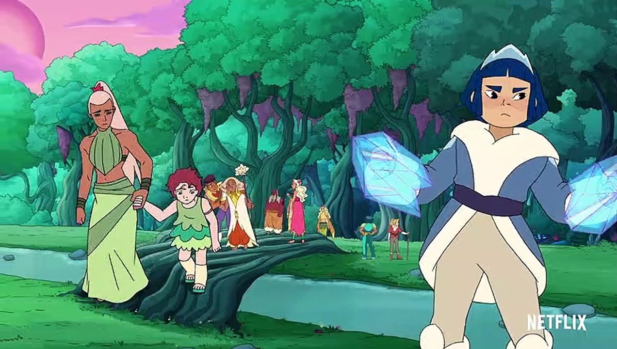 Extrait de la saison 5 -  SHE-RA ET LES PRINCESSES DU POUVOIR - Adora sur le terrain