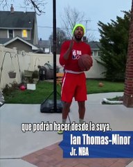 Footwork Drill with Ian Thomas-Minor (Spanish Subtitles)