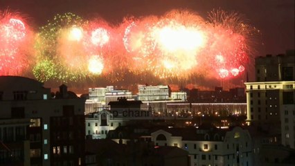 Top News - Moskë, dita e fitores/ Nuk ka festë, vetëm fishekzjarre: Pa koment