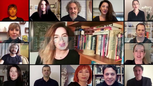 AKTORET, TEATER NGA SHTEPIA, INTERPRETOJNE POEZI PER PUBLIKUN - News, Lajme - Kanali 7