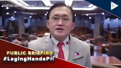Sen. Bong Go: Stranded workers sa NCR, dapat unahin sa 'Balik Probinsya', 'Bagong Pag-asa' program