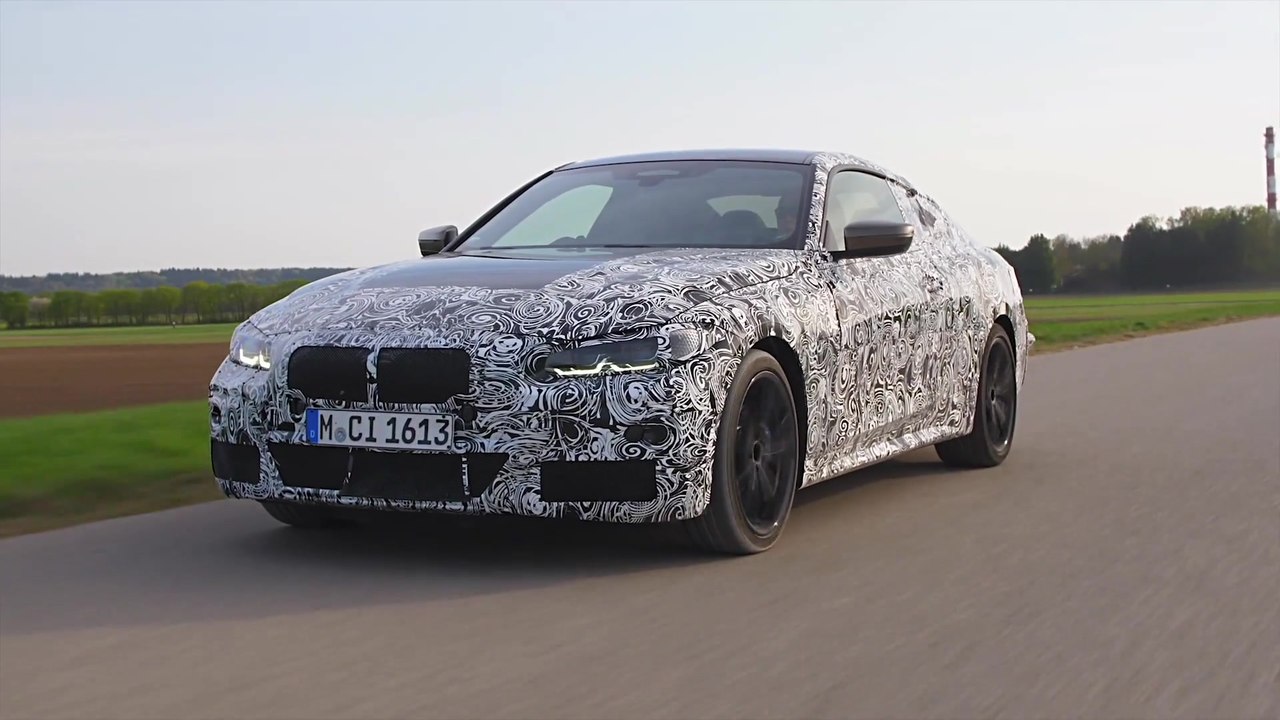 Das neue BMW 4er Coupé in der finalen Phase seiner fahrdynamischen Erprobung