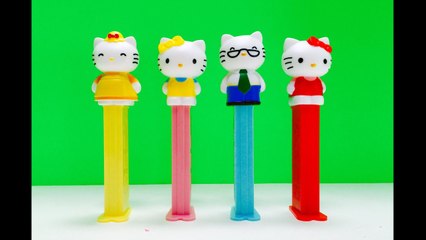 HELLO KITTY Pez Candy Dispensers Collection