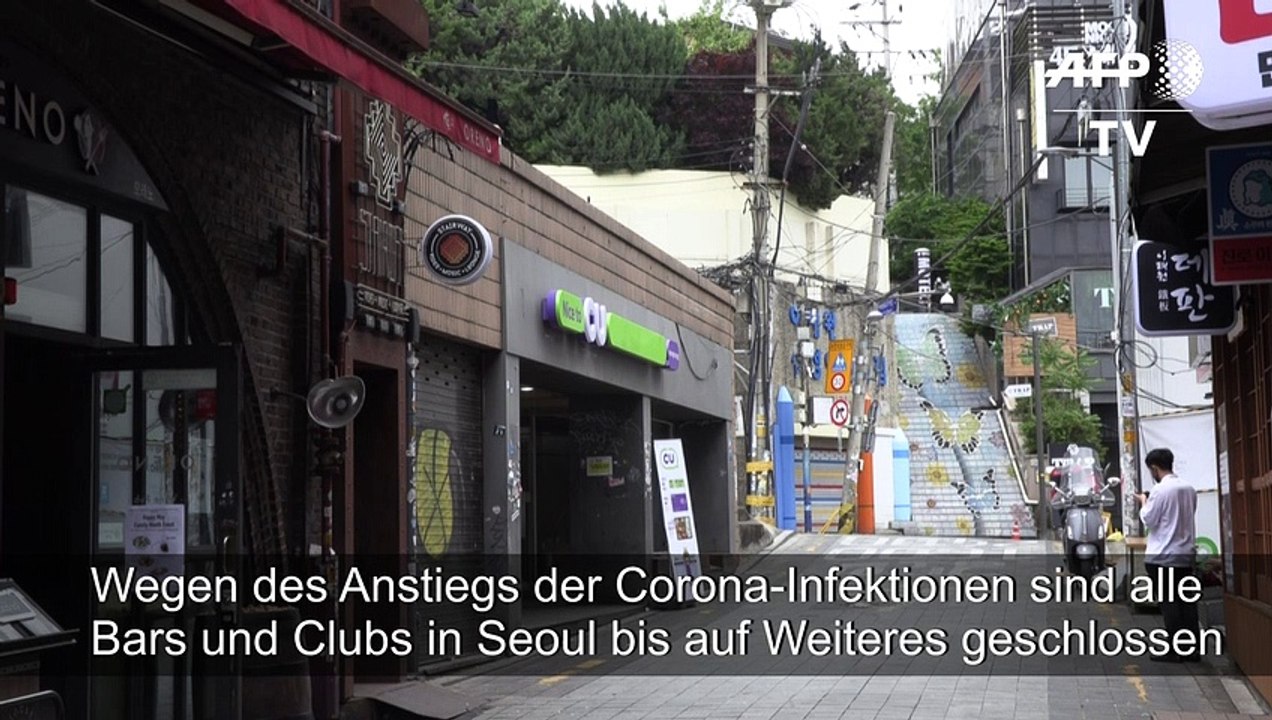 Seoul: Bars und Clubs wegen neuer Corona-Fälle geschlossen