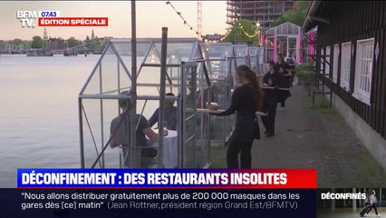 À l'étranger, ces restaurants ont trouvé comment respecter les règles de déconfnement